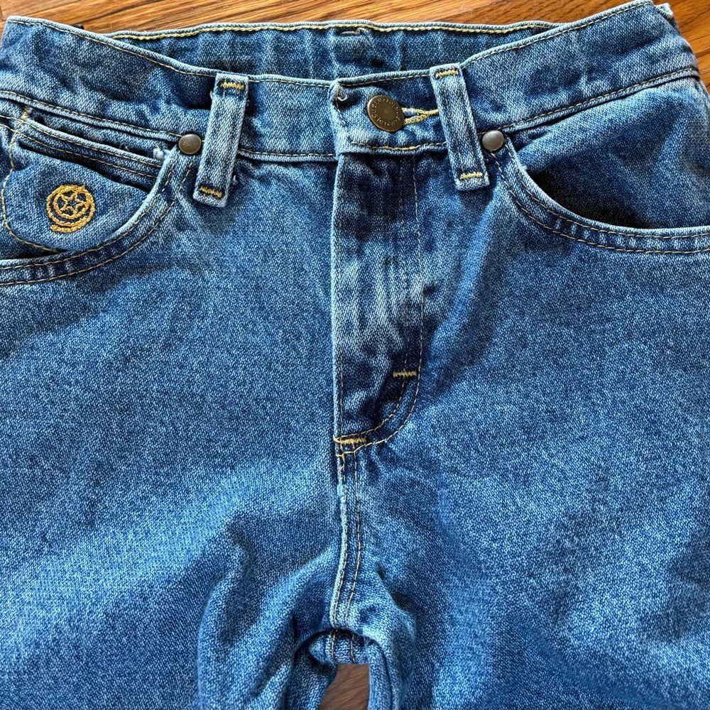 Wrangler Jeans (1013BGSHD), Adjustable Waist, kid’s Size 8 Slim, EUC - Picture 3 of 5